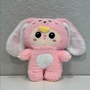 Cute Pink Bunny Plush Toy